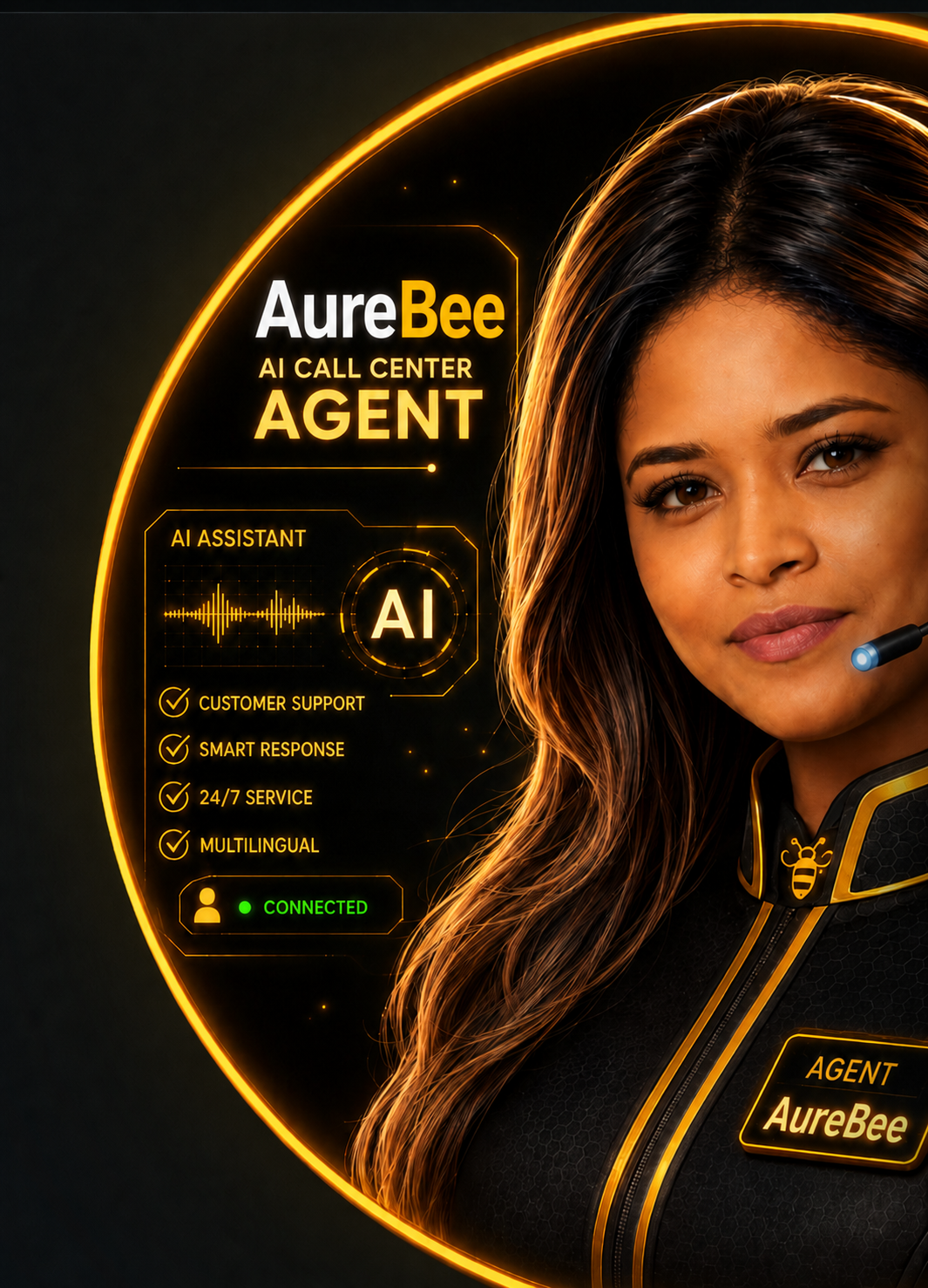AureBee, the Bee AI customer service and call centre assistant